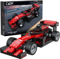CaDA Building Set Red City Car Triumph Legend 123 pieces
