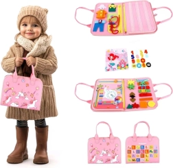 Sensorā nodarbību grāmata Vienradzis 1 no 2Kids Toys