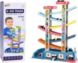 Colorful Car Ramp – 6 Cars