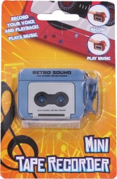 Cassette player effects keychain 5.5 cm