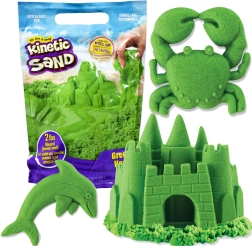 Zaļas kinētiskās smiltis Kinetic Sand 930 g