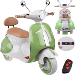 Classic Kids’ Electric Scooter in Vintage Style – Green