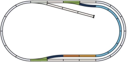 Piko C Track Set for Parallel H0 Line