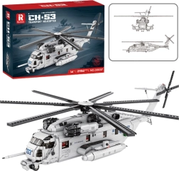 CH-53 transporta helikoptera konstruktors – 2192 detaļas