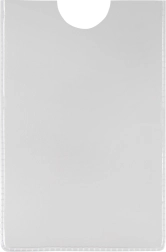 Caurspīdīgs dokumentu apvalks 62x91 mm
