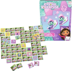 Gabby’s Dollhouse Memory Game – Gabby’s Purrfect Dollhouse, 72 cards