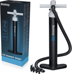 BESTWAY High-Pressure Hand Pump with Gauge