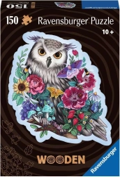 Koka puzle Noslēpumainā pūce 150 gab. RAVENSBURGER