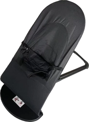 Bērnu šūpojamais atpūtas krēsliņš – melns