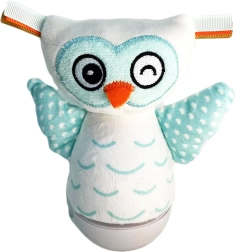 Iemigšanas pūce Roly Poly ar efektiem 16 cm