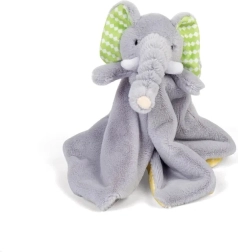Plīša samīļošanas lupatiņa ziloņa formā BIGJIGS TOYS