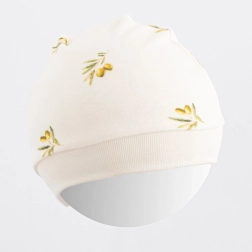 Bērnu cepurīte no organiskās kokvilnas New Baby Olivy
