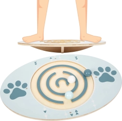 Koka līdzsvara dēlis ar bumbiņām Small Foot