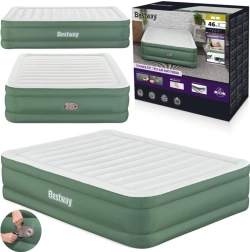 Bestway pašpiepūšams divvietīgs piepūšamais matracis 203x152x46 cm