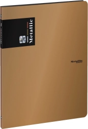 A4 mapes sakārtotājs Metallic vara krāsa