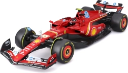 Formulas 1 auto modelis Ferrari SF-24 1:18 ar braucēju Karlosu Sainsu no Bburago