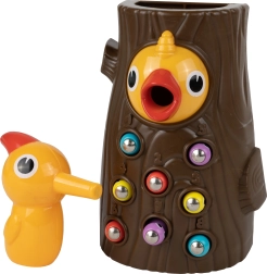 Magnētiskā prasmju spēle Dzenis un tārpiņi