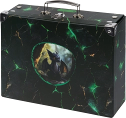 Foldable School Briefcase with Metal Fittings Dragons BAAGL