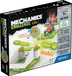 Magnētiskais konstruktors GEOMAG Mechanics Challenge 96 detaļas