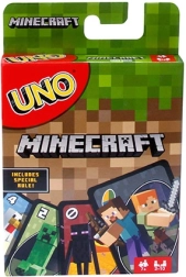 UNO Minecraft kāršu spēle