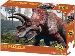 3D puzle triceratops