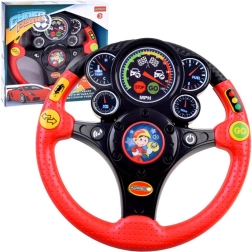 Interaktīvs bērnu stūres rats ar skaņām un gaismām – Vibrācija