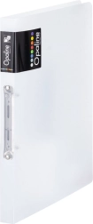 A4 Binder from Clear Polypropylene with 2 Rings