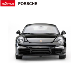 Metāla modelis 1:24 Porsche 911 melns RASTAR