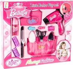 Hairdressing set with handbag
