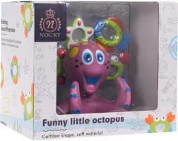 Bath Toy – Cheerful Octopus with Rings