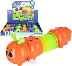 Wind-up Caterpillar – plastic moving toy 14 cm