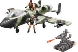 Lidmašīna ar figūriņām un efektiem