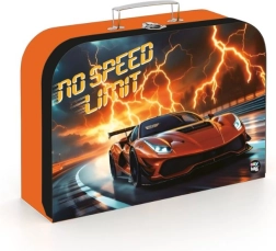 Bērnu laminēts koferītis ar auto motīvu 34 cm