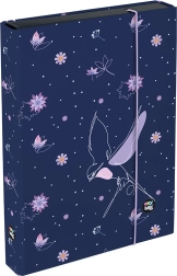 A4 Jumbo OXY GO kladeņu kārba ar ziedu motīvu