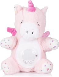 Chipolino plush unicorn with projector and music