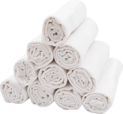 Premium kokvilnas autiņi 80 × 80 cm, 10 gab.