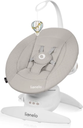 Lionelo Iris bērnu elektriskais šūpuļkrēsliņš Beige sand
