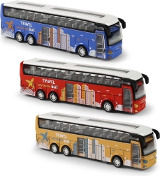 Metāla starppilsētu autobuss ar brīvgaitu