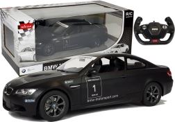 Rastar R/C auto BMW M3 1:14 melns ar tālvadības pulti