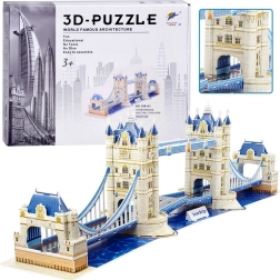 3D puzle Tower Bridge 120 gabalu