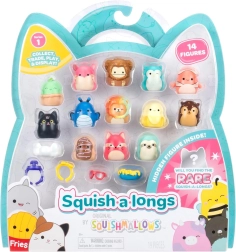 Squishmallows Squish-a-longs komplekts ar 14 figūriņām – 1. sērija