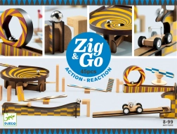 Koka trase Zig Go 45 detaļas Djeco
