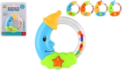 Moon Rattle with Balls for Babies - 1 Piece