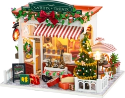 2Kids Toys miniatūra mājiņas būvkomplekts “Ziemassvētku konditoreja”