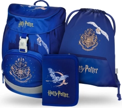 Skolas komplekts Harry Potter Bradavice Hedviga – īpaši viegla Airy mugursoma, penālis un maisiņš