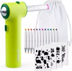 AirBrush radošais komplekts tekstilizstrādājumu dekorēšanai