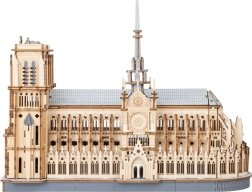 Rowood 3D koka puzle katedrāle NOTRE-DAME, 330 gabali