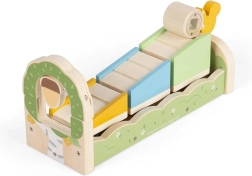 Koka motorikas rampa ar vāveri Bigjigs Toys
