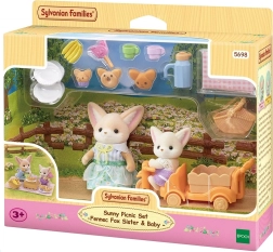 Sylvanian Families lapsas piknikā