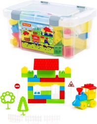 Konstruktors komplektā ar koferīti, 71 detaļa